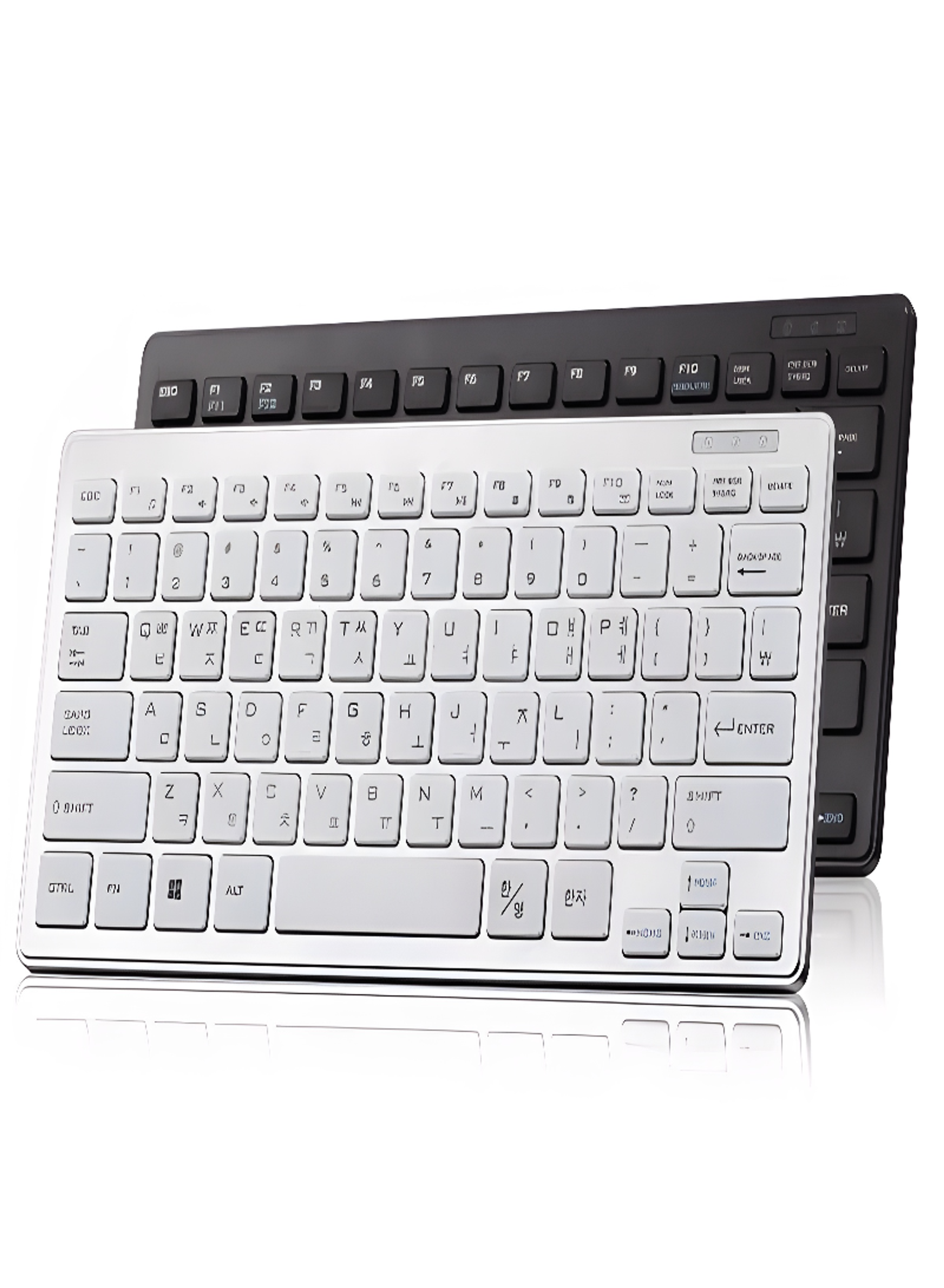 Wireless Mini Keyboard and Mouse K03 – Slim 78-Key Keyboard Set for Home & Office Use