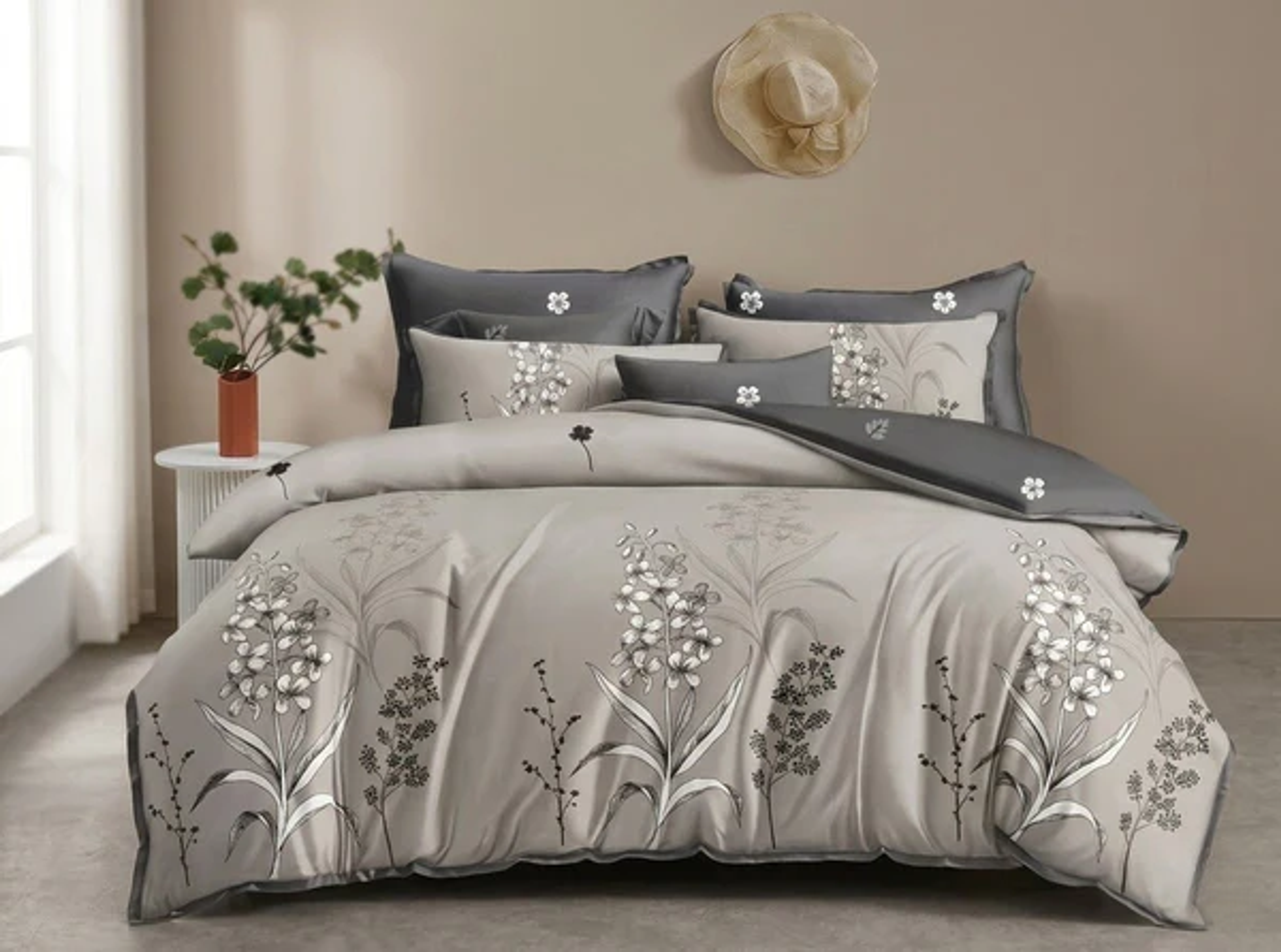 Luxury Soft Patterned Duvet Comforter Set –Elegant Design 🛏️-28