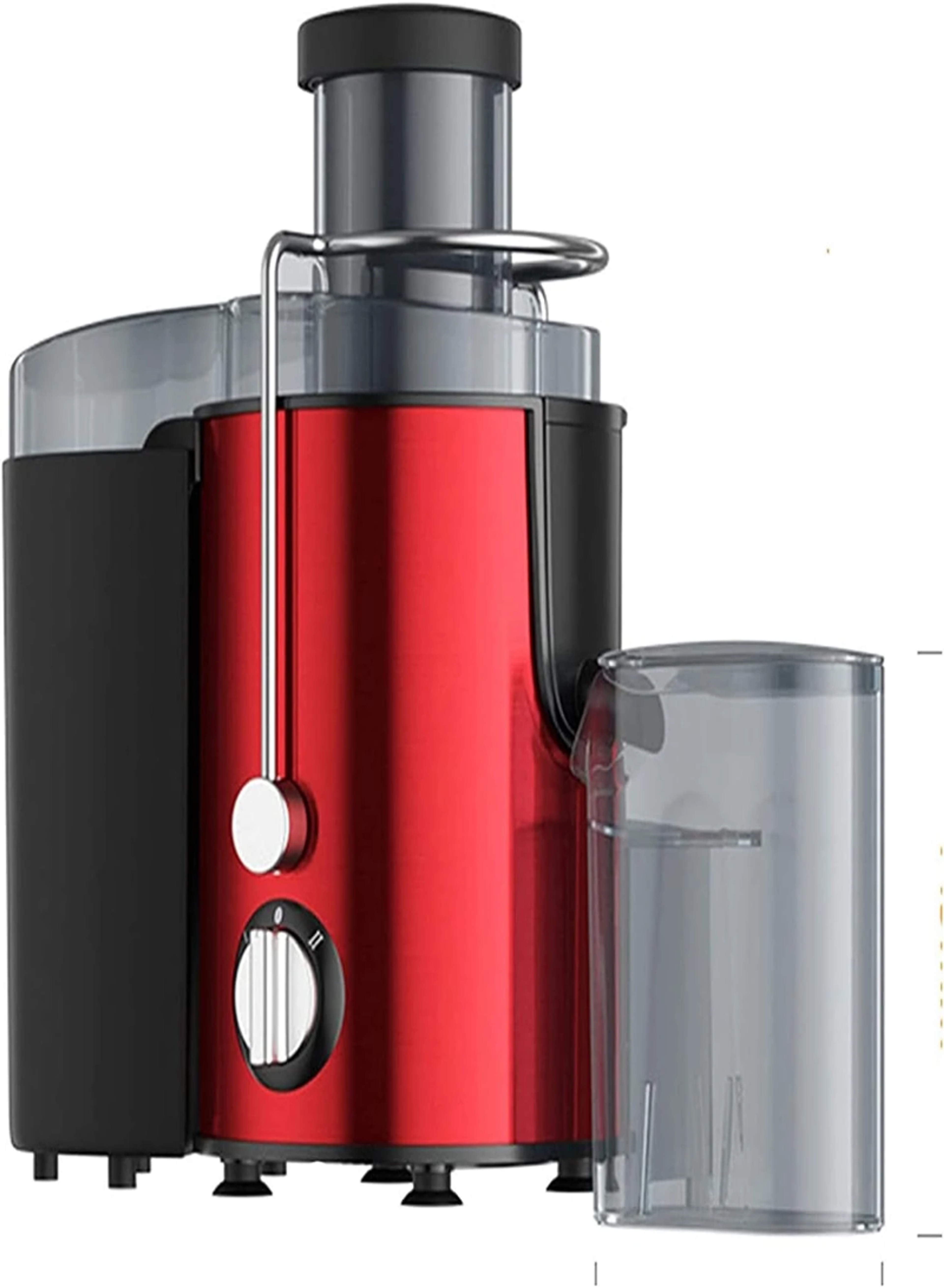 RAF R.2817R Juice Extractor – 1000W Stainless Steel Electric Juicer with Dual Speed Control