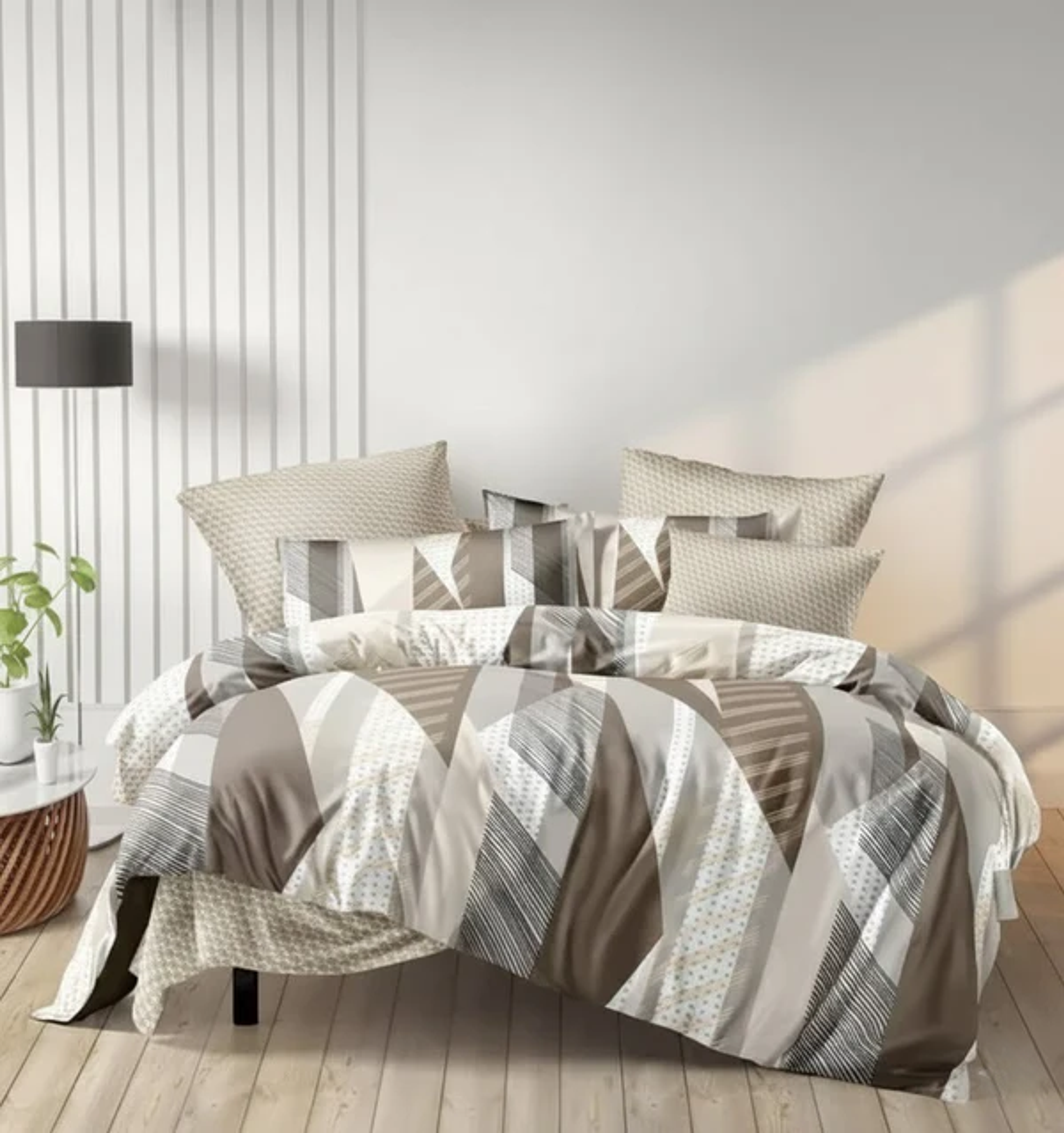 Luxury Soft Patterned Duvet Comforter Set –Elegant Design 🛏️-26