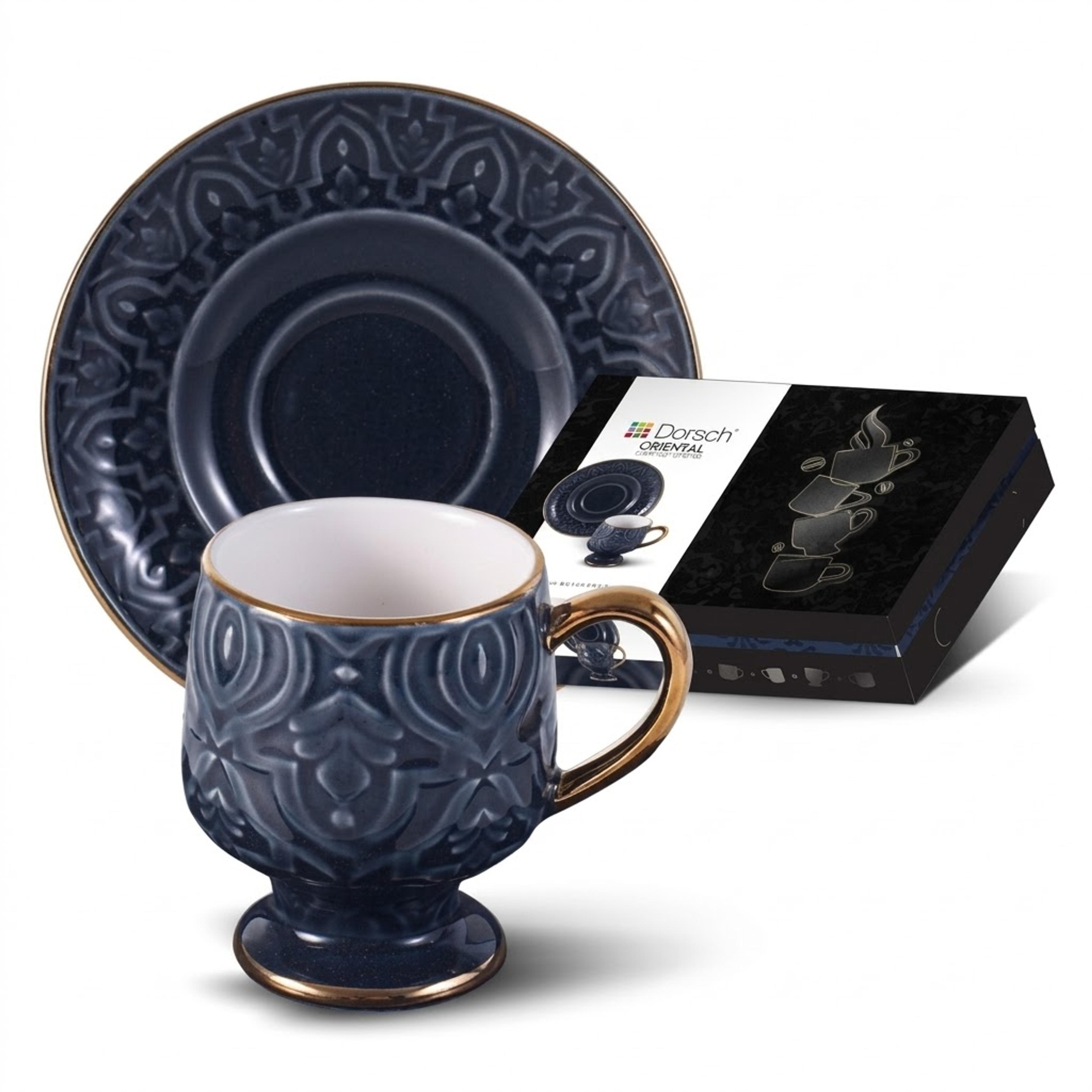 Dorsch Coffee Cups – Oriental Navy (12 pcs)