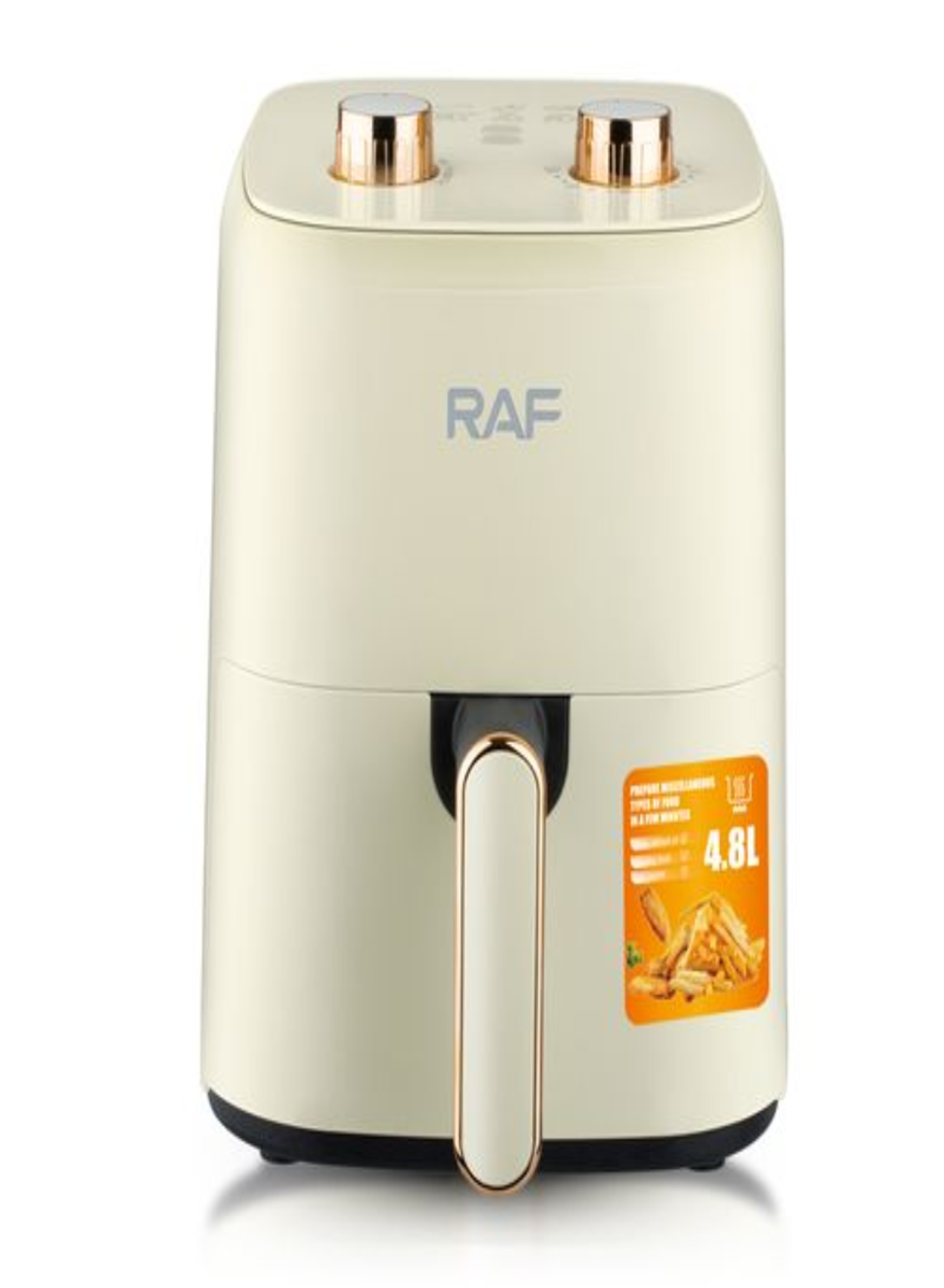 RAF R.5237 Air Fryer 4.8L – 1500W Oil-Free Electric Air Fryer with Adjustable Temperature & Timer