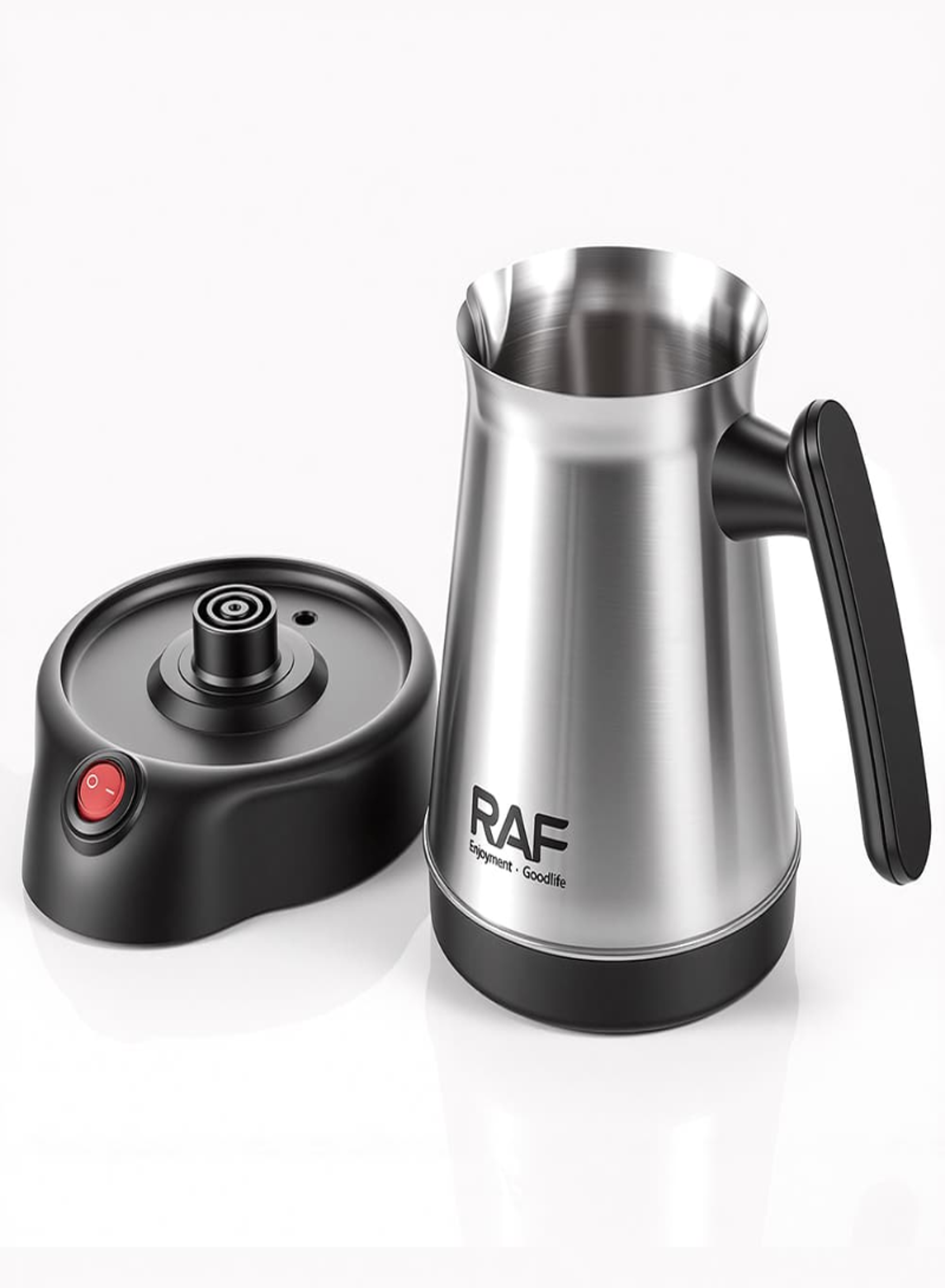 RAF R.7318 Coffee Pot – 0.6L Coffee Maker with Durable Design and Uniform Heating
