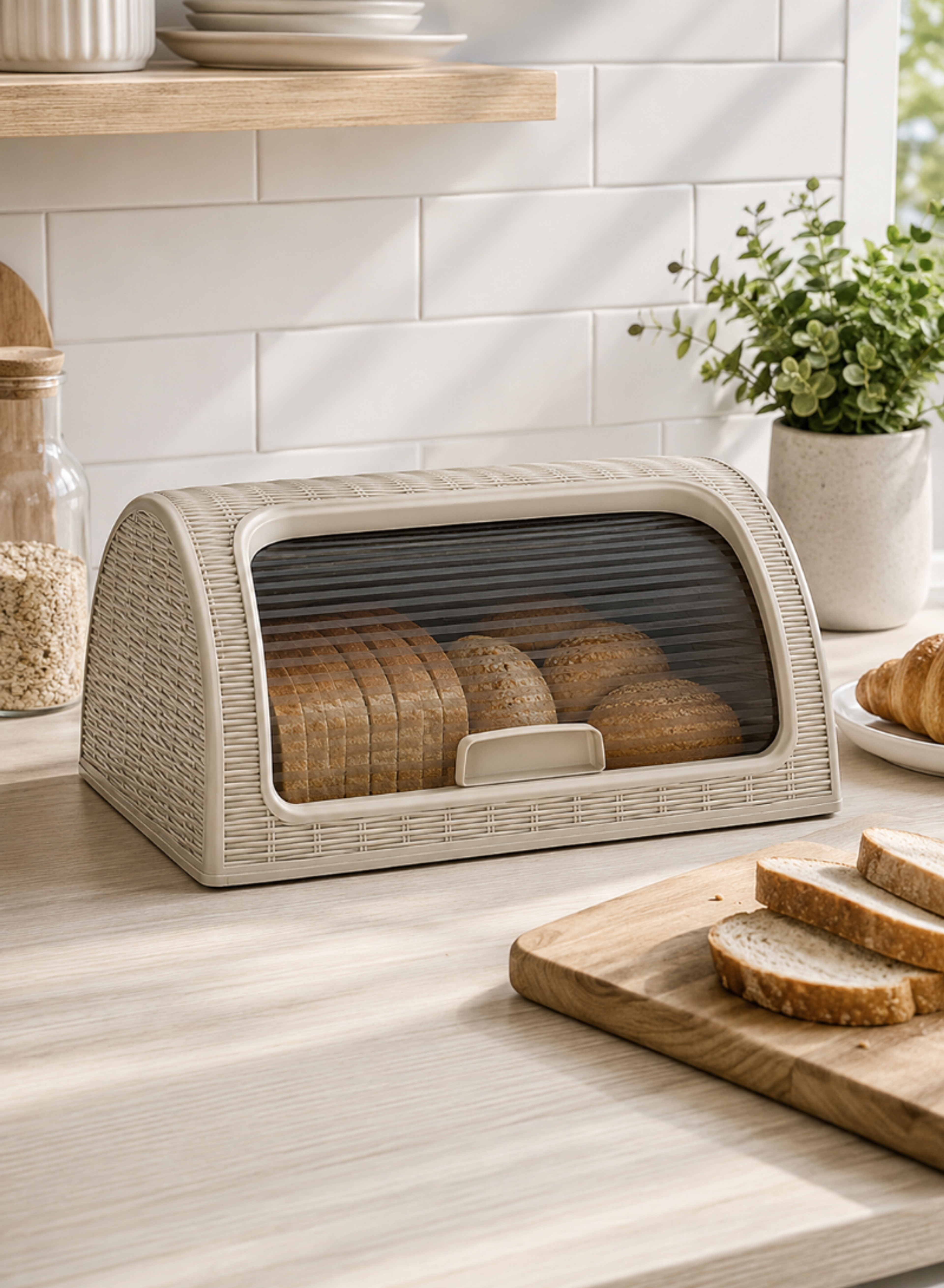 Bread Box – Kitchen Bread Storage Container 275 × 190 × 420 mm